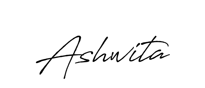 How to make Ashwita signature? Antro_Vectra_Bolder is a professional autograph style. Create handwritten signature for Ashwita name. Ashwita signature style 7 images and pictures png