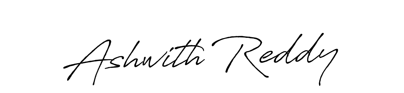 Also You can easily find your signature by using the search form. We will create Ashwith Reddy name handwritten signature images for you free of cost using Antro_Vectra_Bolder sign style. Ashwith Reddy signature style 7 images and pictures png