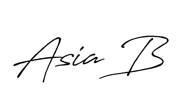 Design your own signature with our free online signature maker. With this signature software, you can create a handwritten (Antro_Vectra_Bolder) signature for name Asia B. Asia B signature style 7 images and pictures png