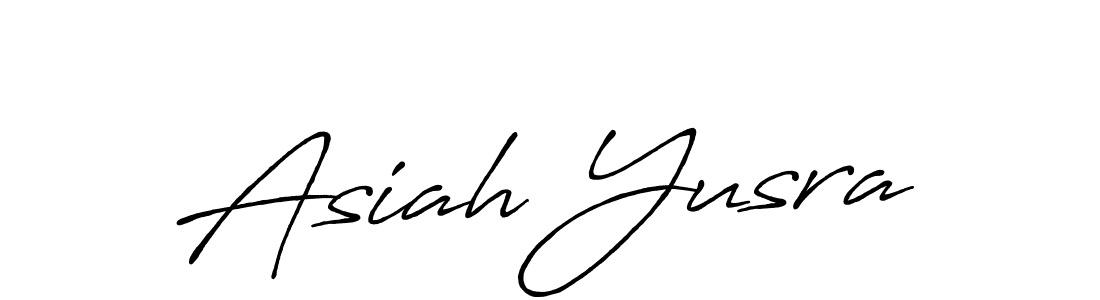 See photos of Asiah Yusra official signature by Spectra . Check more albums & portfolios. Read reviews & check more about Antro_Vectra_Bolder font. Asiah Yusra signature style 7 images and pictures png