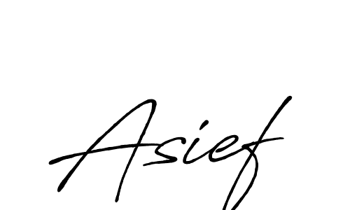 How to make Asief name signature. Use Antro_Vectra_Bolder style for creating short signs online. This is the latest handwritten sign. Asief signature style 7 images and pictures png