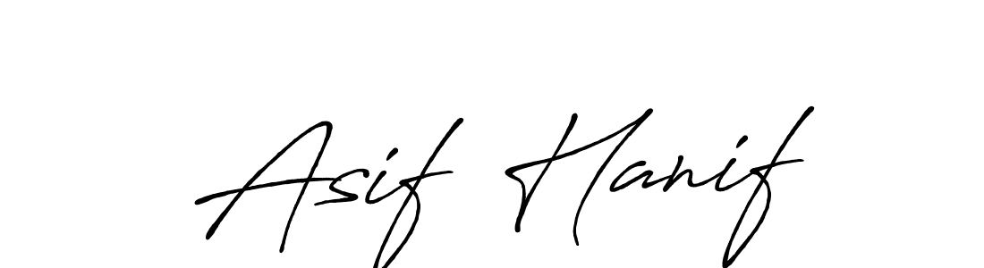 You can use this online signature creator to create a handwritten signature for the name Asif  Hanif. This is the best online autograph maker. Asif  Hanif signature style 7 images and pictures png