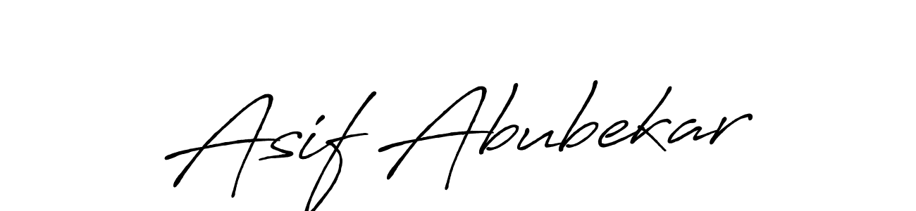 Make a beautiful signature design for name Asif Abubekar. Use this online signature maker to create a handwritten signature for free. Asif Abubekar signature style 7 images and pictures png