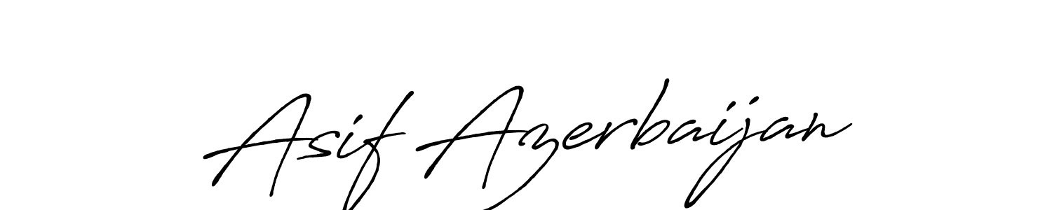 Also we have Asif Azerbaijan name is the best signature style. Create professional handwritten signature collection using Antro_Vectra_Bolder autograph style. Asif Azerbaijan signature style 7 images and pictures png