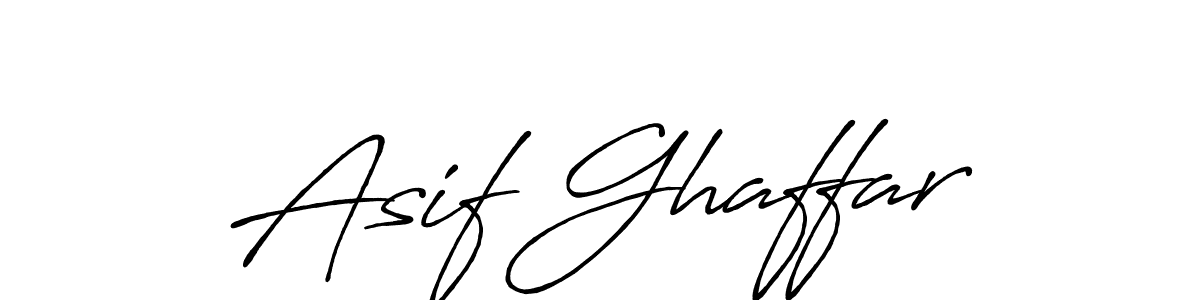 This is the best signature style for the Asif Ghaffar name. Also you like these signature font (Antro_Vectra_Bolder). Mix name signature. Asif Ghaffar signature style 7 images and pictures png
