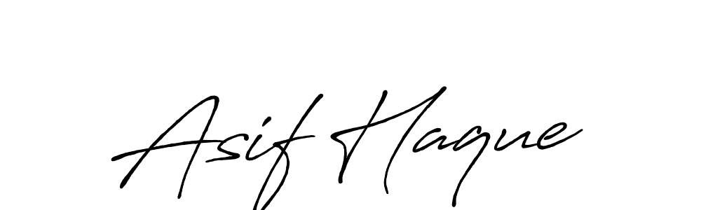 Make a beautiful signature design for name Asif Haque. Use this online signature maker to create a handwritten signature for free. Asif Haque signature style 7 images and pictures png