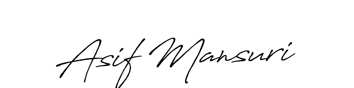 Make a beautiful signature design for name Asif Mansuri. Use this online signature maker to create a handwritten signature for free. Asif Mansuri signature style 7 images and pictures png