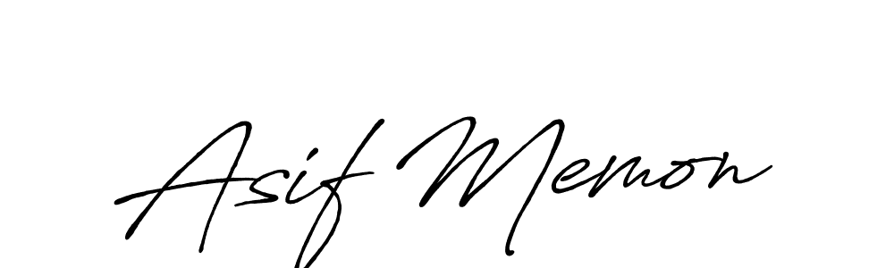 if you are searching for the best signature style for your name Asif Memon. so please give up your signature search. here we have designed multiple signature styles  using Antro_Vectra_Bolder. Asif Memon signature style 7 images and pictures png