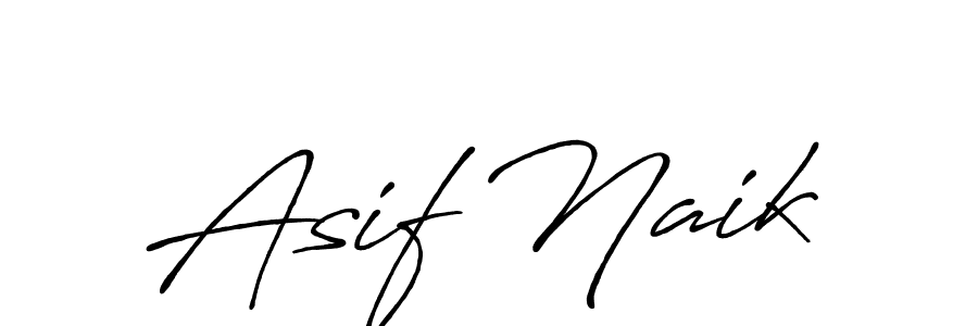 How to make Asif Naik signature? Antro_Vectra_Bolder is a professional autograph style. Create handwritten signature for Asif Naik name. Asif Naik signature style 7 images and pictures png