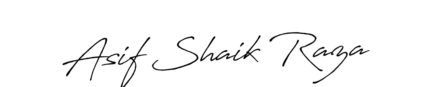 The best way (Antro_Vectra_Bolder) to make a short signature is to pick only two or three words in your name. The name Asif Shaik Raza include a total of six letters. For converting this name. Asif Shaik Raza signature style 7 images and pictures png