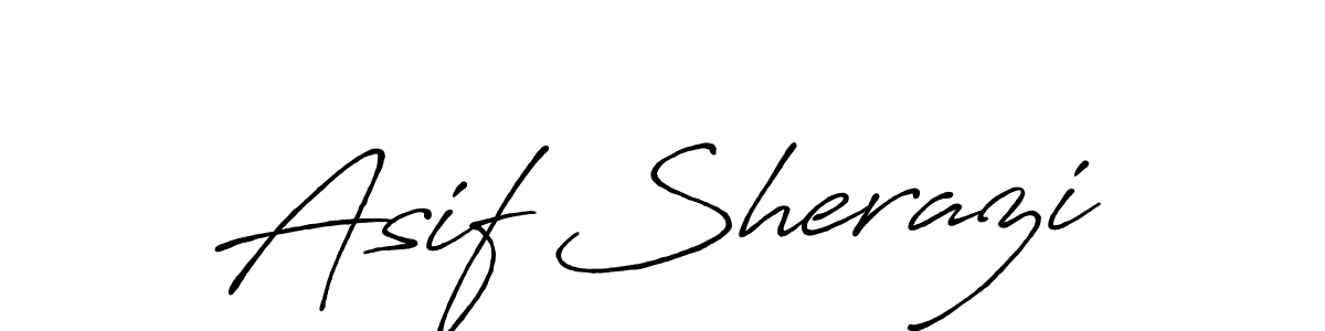 This is the best signature style for the Asif Sherazi name. Also you like these signature font (Antro_Vectra_Bolder). Mix name signature. Asif Sherazi signature style 7 images and pictures png