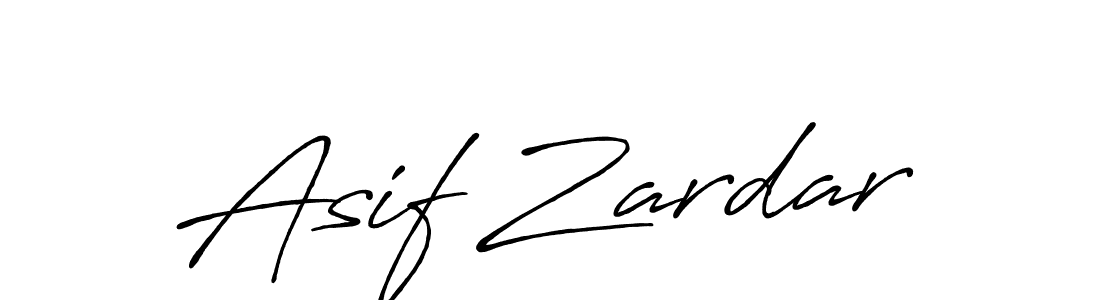 Create a beautiful signature design for name Asif Zardar. With this signature (Antro_Vectra_Bolder) fonts, you can make a handwritten signature for free. Asif Zardar signature style 7 images and pictures png