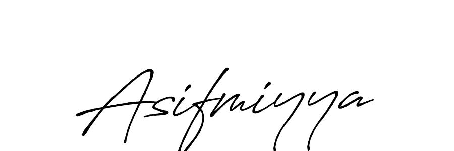 How to make Asifmiyya name signature. Use Antro_Vectra_Bolder style for creating short signs online. This is the latest handwritten sign. Asifmiyya signature style 7 images and pictures png