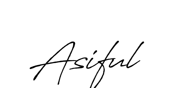 Make a beautiful signature design for name Asiful. Use this online signature maker to create a handwritten signature for free. Asiful signature style 7 images and pictures png