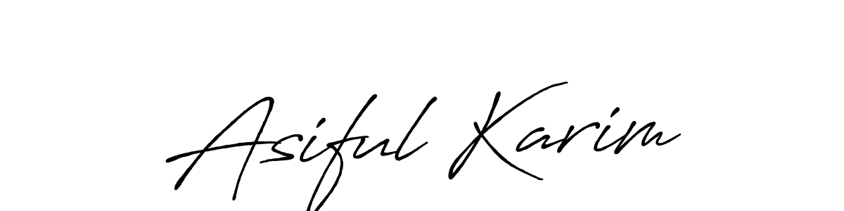Similarly Antro_Vectra_Bolder is the best handwritten signature design. Signature creator online .You can use it as an online autograph creator for name Asiful Karim. Asiful Karim signature style 7 images and pictures png