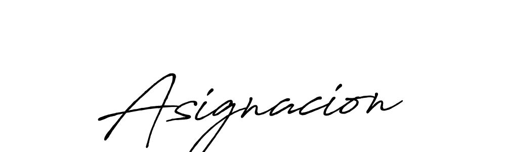 Make a short Asignacion signature style. Manage your documents anywhere anytime using Antro_Vectra_Bolder. Create and add eSignatures, submit forms, share and send files easily. Asignacion signature style 7 images and pictures png