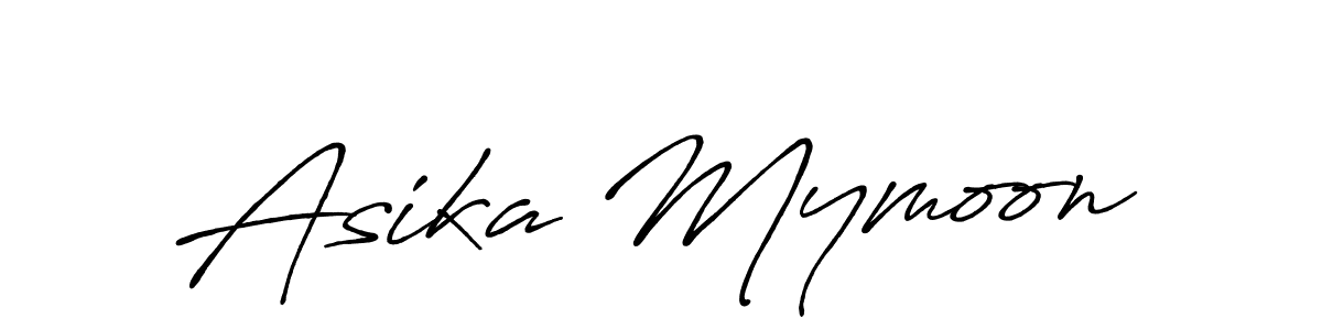 It looks lik you need a new signature style for name Asika Mymoon. Design unique handwritten (Antro_Vectra_Bolder) signature with our free signature maker in just a few clicks. Asika Mymoon signature style 7 images and pictures png