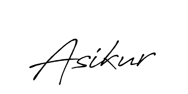 The best way (Antro_Vectra_Bolder) to make a short signature is to pick only two or three words in your name. The name Asikur include a total of six letters. For converting this name. Asikur signature style 7 images and pictures png