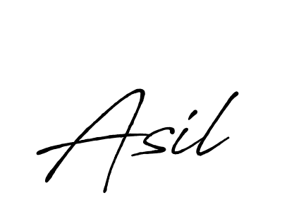 Also You can easily find your signature by using the search form. We will create Asil name handwritten signature images for you free of cost using Antro_Vectra_Bolder sign style. Asil signature style 7 images and pictures png