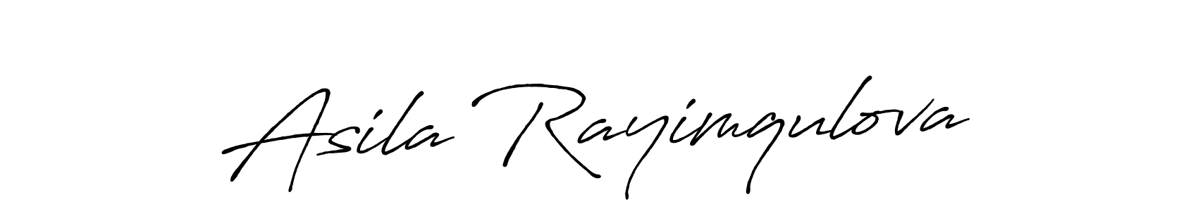 It looks lik you need a new signature style for name Asila Rayimqulova. Design unique handwritten (Antro_Vectra_Bolder) signature with our free signature maker in just a few clicks. Asila Rayimqulova signature style 7 images and pictures png