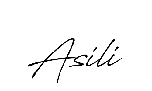 The best way (Antro_Vectra_Bolder) to make a short signature is to pick only two or three words in your name. The name Asili include a total of six letters. For converting this name. Asili signature style 7 images and pictures png