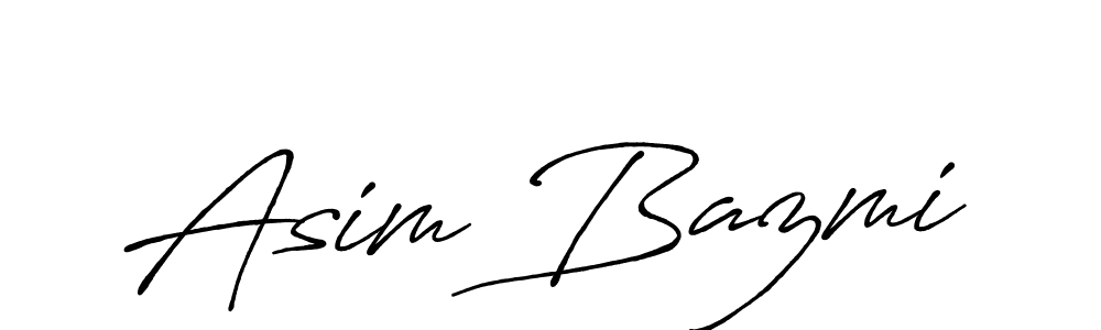 Also we have Asim Bazmi name is the best signature style. Create professional handwritten signature collection using Antro_Vectra_Bolder autograph style. Asim Bazmi signature style 7 images and pictures png