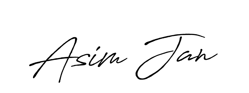 Also You can easily find your signature by using the search form. We will create Asim Jan name handwritten signature images for you free of cost using Antro_Vectra_Bolder sign style. Asim Jan signature style 7 images and pictures png