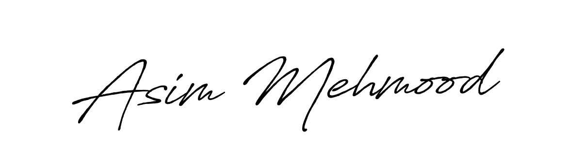 This is the best signature style for the Asim Mehmood name. Also you like these signature font (Antro_Vectra_Bolder). Mix name signature. Asim Mehmood signature style 7 images and pictures png