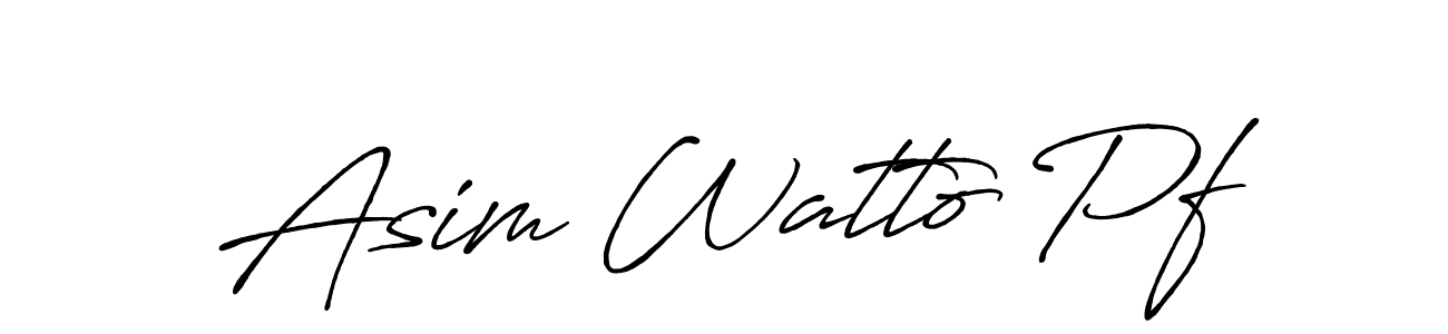 Here are the top 10 professional signature styles for the name Asim Watto Pf. These are the best autograph styles you can use for your name. Asim Watto Pf signature style 7 images and pictures png