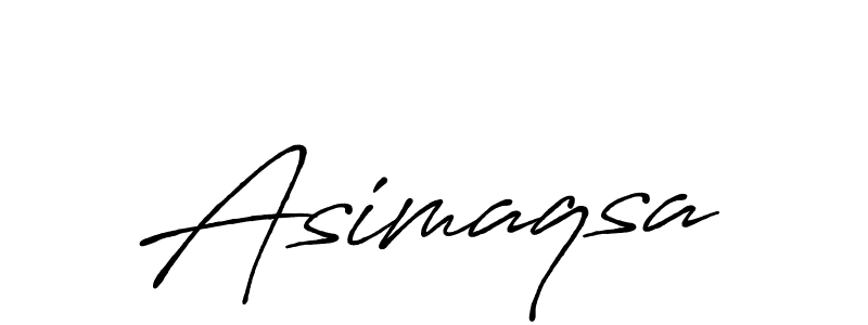 You should practise on your own different ways (Antro_Vectra_Bolder) to write your name (Asimaqsa) in signature. don't let someone else do it for you. Asimaqsa signature style 7 images and pictures png