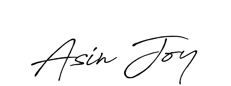 Asin Joy stylish signature style. Best Handwritten Sign (Antro_Vectra_Bolder) for my name. Handwritten Signature Collection Ideas for my name Asin Joy. Asin Joy signature style 7 images and pictures png