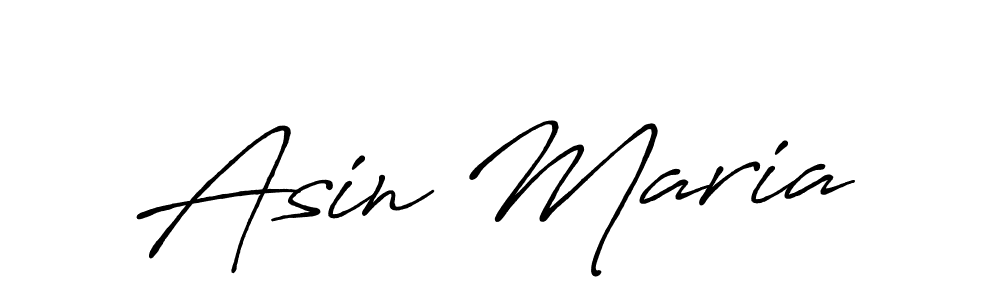 Design your own signature with our free online signature maker. With this signature software, you can create a handwritten (Antro_Vectra_Bolder) signature for name Asin Maria. Asin Maria signature style 7 images and pictures png