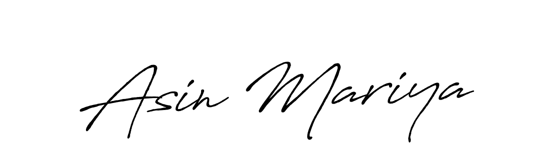 Antro_Vectra_Bolder is a professional signature style that is perfect for those who want to add a touch of class to their signature. It is also a great choice for those who want to make their signature more unique. Get Asin Mariya name to fancy signature for free. Asin Mariya signature style 7 images and pictures png