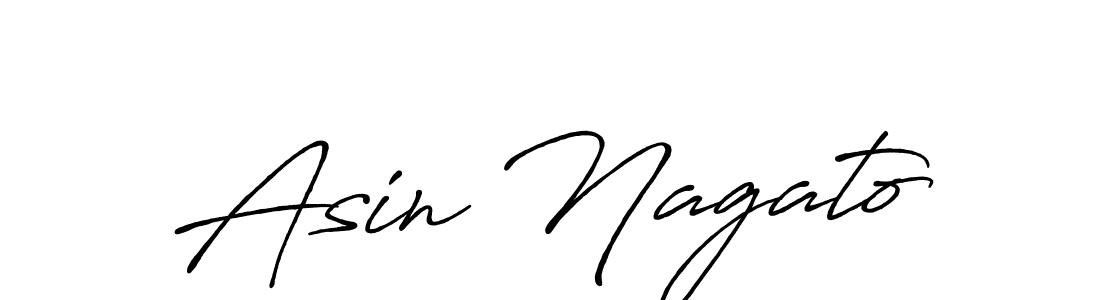 Asin Nagato stylish signature style. Best Handwritten Sign (Antro_Vectra_Bolder) for my name. Handwritten Signature Collection Ideas for my name Asin Nagato. Asin Nagato signature style 7 images and pictures png