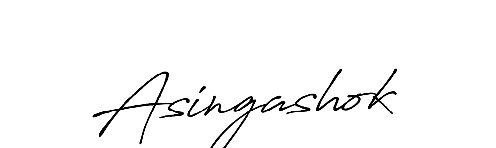 Use a signature maker to create a handwritten signature online. With this signature software, you can design (Antro_Vectra_Bolder) your own signature for name Asingashok. Asingashok signature style 7 images and pictures png