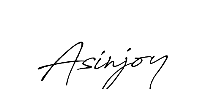 Asinjoy stylish signature style. Best Handwritten Sign (Antro_Vectra_Bolder) for my name. Handwritten Signature Collection Ideas for my name Asinjoy. Asinjoy signature style 7 images and pictures png