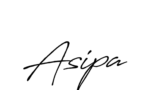 Make a beautiful signature design for name Asipa. With this signature (Antro_Vectra_Bolder) style, you can create a handwritten signature for free. Asipa signature style 7 images and pictures png