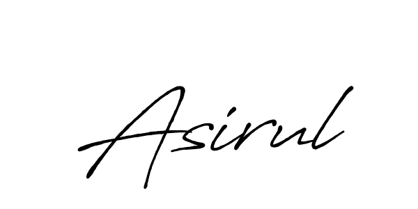 Also You can easily find your signature by using the search form. We will create Asirul name handwritten signature images for you free of cost using Antro_Vectra_Bolder sign style. Asirul signature style 7 images and pictures png