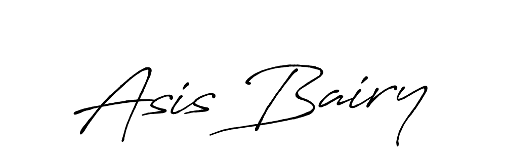 Design your own signature with our free online signature maker. With this signature software, you can create a handwritten (Antro_Vectra_Bolder) signature for name Asis Bairy. Asis Bairy signature style 7 images and pictures png