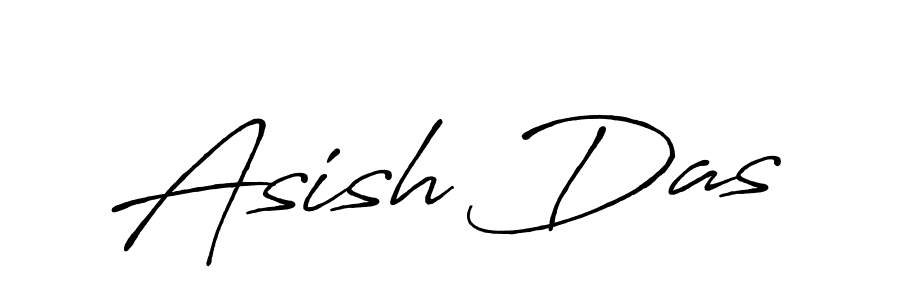 Use a signature maker to create a handwritten signature online. With this signature software, you can design (Antro_Vectra_Bolder) your own signature for name Asish Das. Asish Das signature style 7 images and pictures png