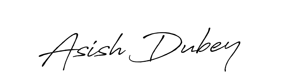 Antro_Vectra_Bolder is a professional signature style that is perfect for those who want to add a touch of class to their signature. It is also a great choice for those who want to make their signature more unique. Get Asish Dubey name to fancy signature for free. Asish Dubey signature style 7 images and pictures png