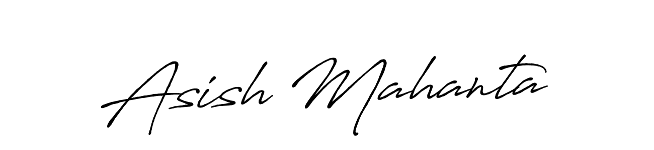 Similarly Antro_Vectra_Bolder is the best handwritten signature design. Signature creator online .You can use it as an online autograph creator for name Asish Mahanta. Asish Mahanta signature style 7 images and pictures png