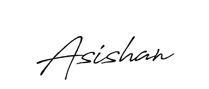 Similarly Antro_Vectra_Bolder is the best handwritten signature design. Signature creator online .You can use it as an online autograph creator for name Asishan. Asishan signature style 7 images and pictures png