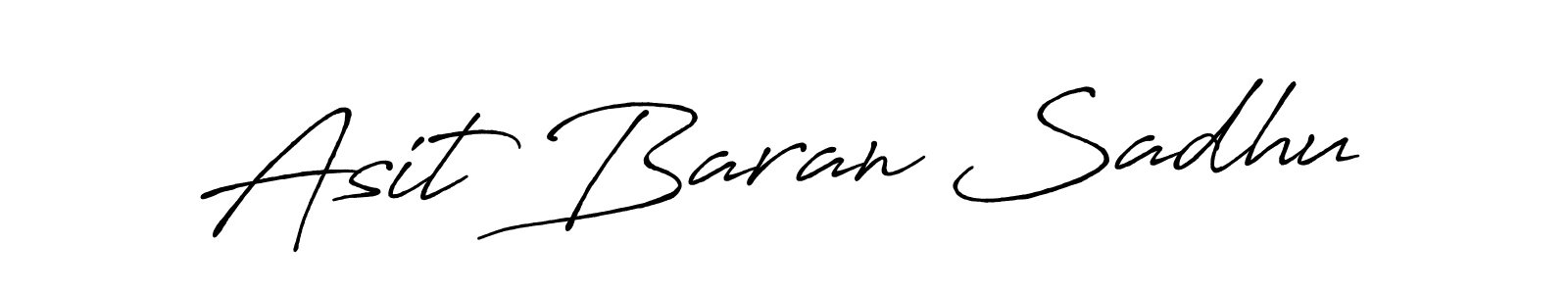 You should practise on your own different ways (Antro_Vectra_Bolder) to write your name (Asit Baran Sadhu) in signature. don't let someone else do it for you. Asit Baran Sadhu signature style 7 images and pictures png