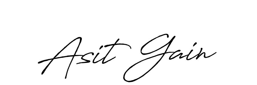 Similarly Antro_Vectra_Bolder is the best handwritten signature design. Signature creator online .You can use it as an online autograph creator for name Asit Gain. Asit Gain signature style 7 images and pictures png