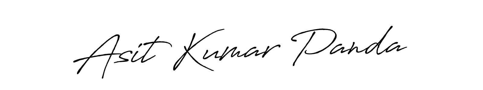 Design your own signature with our free online signature maker. With this signature software, you can create a handwritten (Antro_Vectra_Bolder) signature for name Asit Kumar Panda. Asit Kumar Panda signature style 7 images and pictures png