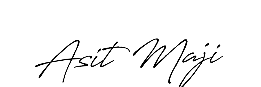 You should practise on your own different ways (Antro_Vectra_Bolder) to write your name (Asit Maji) in signature. don't let someone else do it for you. Asit Maji signature style 7 images and pictures png