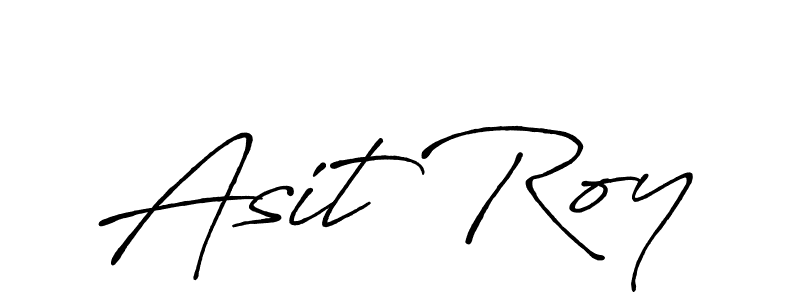 Design your own signature with our free online signature maker. With this signature software, you can create a handwritten (Antro_Vectra_Bolder) signature for name Asit Roy. Asit Roy signature style 7 images and pictures png