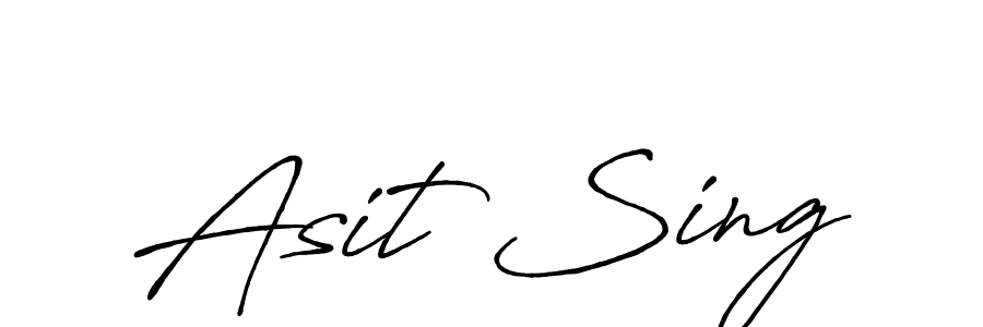 Also You can easily find your signature by using the search form. We will create Asit Sing name handwritten signature images for you free of cost using Antro_Vectra_Bolder sign style. Asit Sing signature style 7 images and pictures png