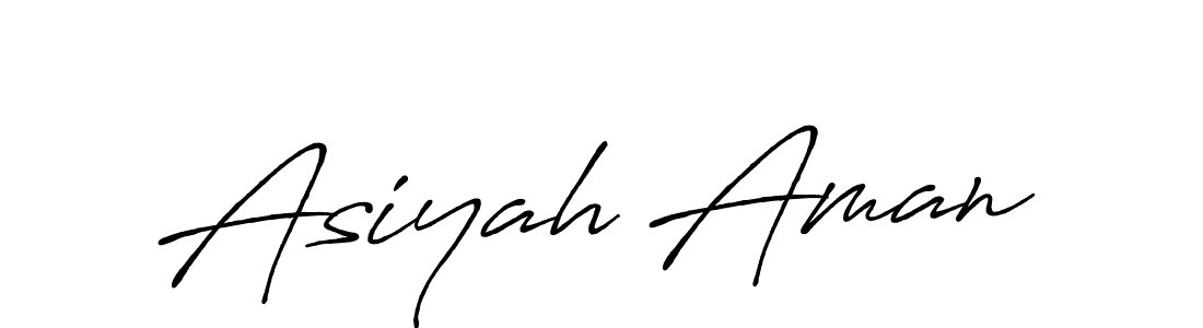 How to Draw Asiyah Aman signature style? Antro_Vectra_Bolder is a latest design signature styles for name Asiyah Aman. Asiyah Aman signature style 7 images and pictures png